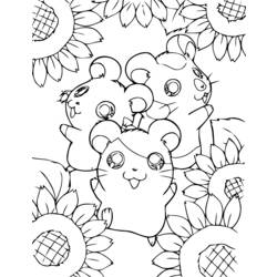 Coloring page: Mangas (Cartoons) #42969 - Free Printable Coloring Pages