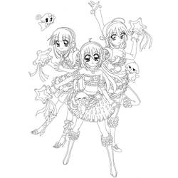 Coloring page: Mangas (Cartoons) #42985 - Free Printable Coloring Pages
