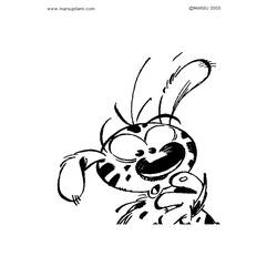 Coloring page: Marsupilami (Cartoons) #50114 - Printable coloring pages