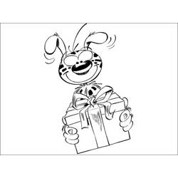 Coloring page: Marsupilami (Cartoons) #50127 - Printable coloring pages