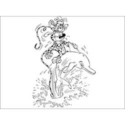 Coloring page: Marsupilami (Cartoons) #50157 - Free Printable Coloring Pages