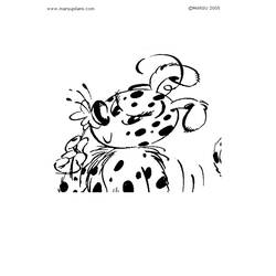 Coloring page: Marsupilami (Cartoons) #50174 - Free Printable Coloring Pages