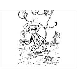 Coloring page: Marsupilami (Cartoons) #50188 - Free Printable Coloring Pages