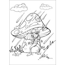 Coloring page: Maya the bee (Cartoons) #28257 - Free Printable Coloring Pages