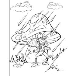 Coloring page: Maya the bee (Cartoons) #28288 - Free Printable Coloring Pages