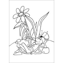 Coloring page: Maya the bee (Cartoons) #28329 - Free Printable Coloring Pages