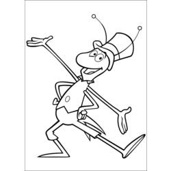 Coloring page: Maya the bee (Cartoons) #28331 - Free Printable Coloring Pages