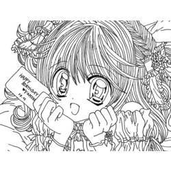 Coloring page: Mermaid Melody: Pichi Pichi Pitch (Cartoons) #53746 - Printable coloring pages
