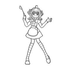 Coloring page: Mermaid Melody: Pichi Pichi Pitch (Cartoons) #53779 - Free Printable Coloring Pages