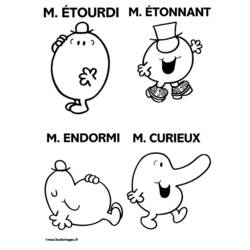 Coloring page: Mr. Men Show (Cartoons) #45474 - Printable coloring pages