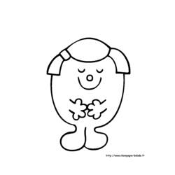 Coloring page: Mr. Men Show (Cartoons) #45560 - Free Printable Coloring Pages