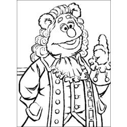 Coloring page: Muppets (Cartoons) #31888 - Printable coloring pages