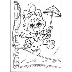 Coloring page: Muppets (Cartoons) #31892 - Printable coloring pages