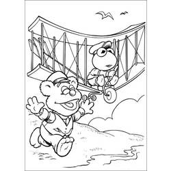 Coloring page: Muppets (Cartoons) #31902 - Free Printable Coloring Pages
