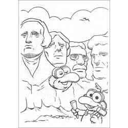 Coloring page: Muppets (Cartoons) #31907 - Free Printable Coloring Pages