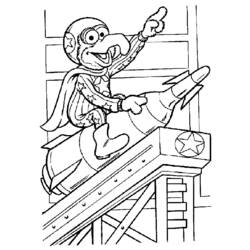 Coloring page: Muppets (Cartoons) #31916 - Free Printable Coloring Pages