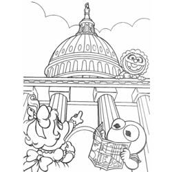 Coloring page: Muppets (Cartoons) #31926 - Free Printable Coloring Pages