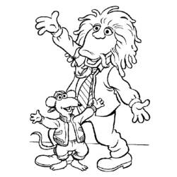 Coloring page: Muppets (Cartoons) #31928 - Free Printable Coloring Pages