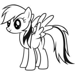 Coloring page: My Little Pony (Cartoons) #41857 - Free Printable Coloring Pages