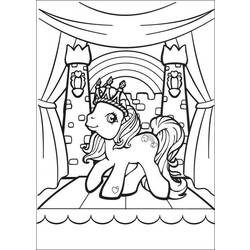 Coloring page: My Little Pony (Cartoons) #41860 - Free Printable Coloring Pages