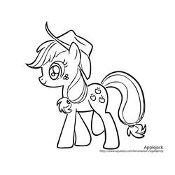 Coloring page: My Little Pony (Cartoons) #41864 - Free Printable Coloring Pages