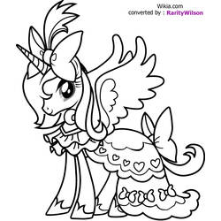 Coloring page: My Little Pony (Cartoons) #41874 - Free Printable Coloring Pages