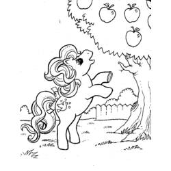 Coloring page: My Little Pony (Cartoons) #41876 - Free Printable Coloring Pages