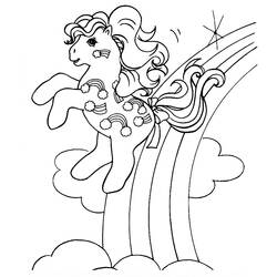 Coloring page: My Little Pony (Cartoons) #41881 - Free Printable Coloring Pages