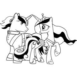 Coloring page: My Little Pony (Cartoons) #41888 - Free Printable Coloring Pages