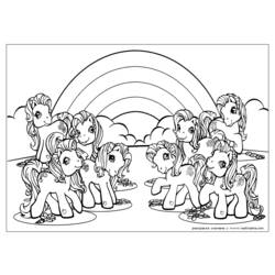 Coloring page: My Little Pony (Cartoons) #41903 - Free Printable Coloring Pages