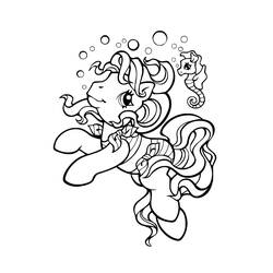 Coloring page: My Little Pony (Cartoons) #41905 - Free Printable Coloring Pages