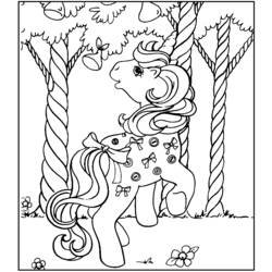 Coloring page: My Little Pony (Cartoons) #41921 - Free Printable Coloring Pages