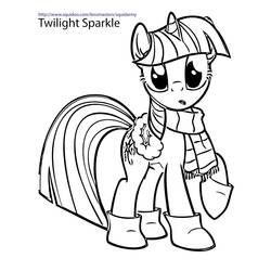 Coloring page: My Little Pony (Cartoons) #41924 - Printable coloring pages