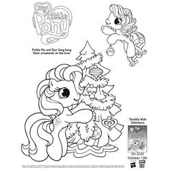 Coloring page: My Little Pony (Cartoons) #41926 - Free Printable Coloring Pages