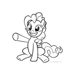 Coloring page: My Little Pony (Cartoons) #41928 - Free Printable Coloring Pages