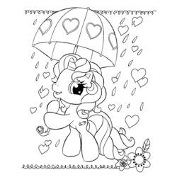 Coloring page: My Little Pony (Cartoons) #41931 - Free Printable Coloring Pages
