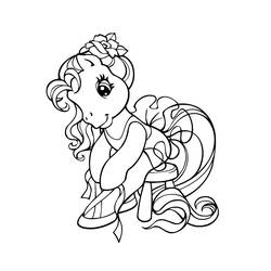 Coloring page: My Little Pony (Cartoons) #41932 - Free Printable Coloring Pages