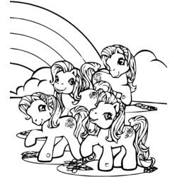 Coloring page: My Little Pony (Cartoons) #41937 - Free Printable Coloring Pages