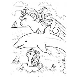 Coloring page: My Little Pony (Cartoons) #41939 - Free Printable Coloring Pages