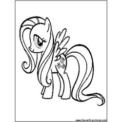 Coloring page: My Little Pony (Cartoons) #41942 - Printable coloring pages