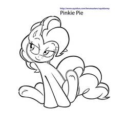 Coloring page: My Little Pony (Cartoons) #41947 - Free Printable Coloring Pages