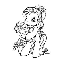 Coloring page: My Little Pony (Cartoons) #41950 - Free Printable Coloring Pages