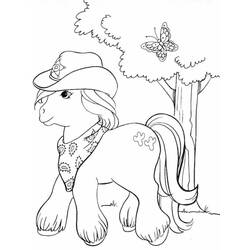 Coloring page: My Little Pony (Cartoons) #41951 - Free Printable Coloring Pages