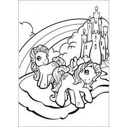 Coloring page: My Little Pony (Cartoons) #41955 - Free Printable Coloring Pages