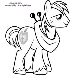 Coloring page: My Little Pony (Cartoons) #41959 - Free Printable Coloring Pages