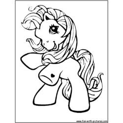 Coloring page: My Little Pony (Cartoons) #41961 - Free Printable Coloring Pages