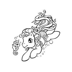 Coloring page: My Little Pony (Cartoons) #41965 - Free Printable Coloring Pages