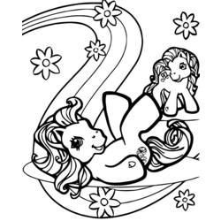 Coloring page: My Little Pony (Cartoons) #41968 - Free Printable Coloring Pages