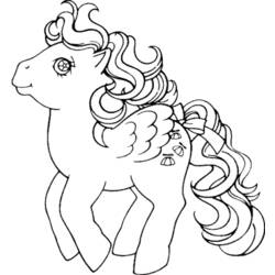 Coloring page: My Little Pony (Cartoons) #41981 - Free Printable Coloring Pages