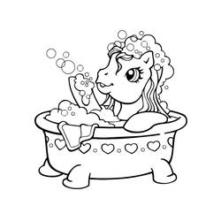 Coloring page: My Little Pony (Cartoons) #41982 - Free Printable Coloring Pages